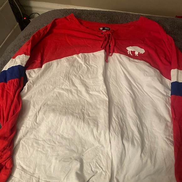 Womens Buffalo bills baseball tee - Picture 1 of 3